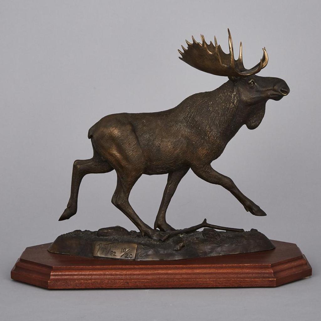 Doug Watson (1955) - Running Bull Moose, 1982