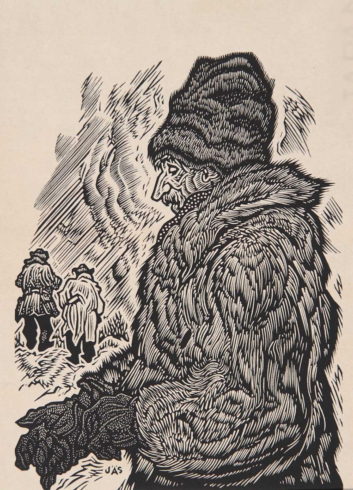 James Agrell Smith - The Man in a Fur Coat  #24/50