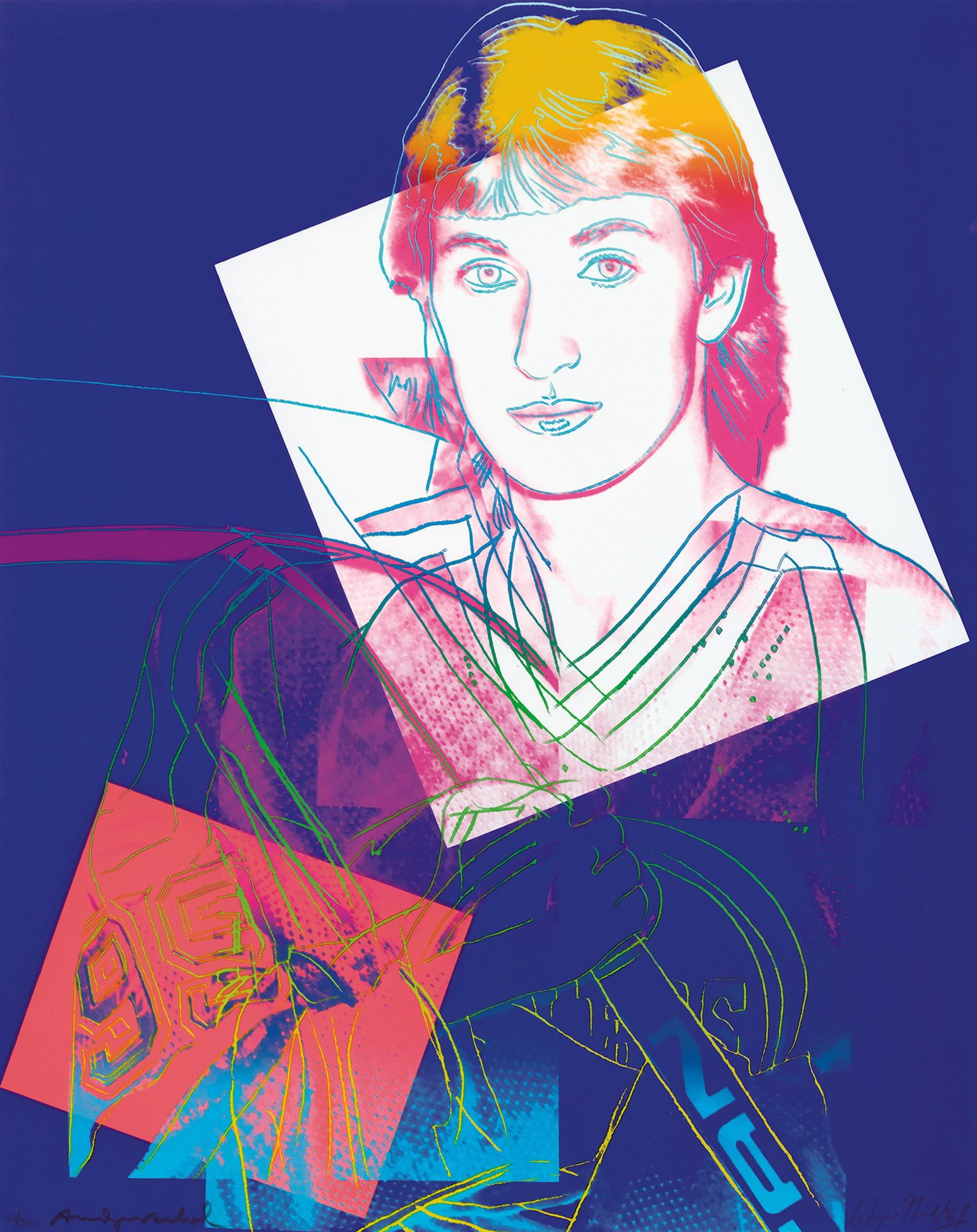 Andy Warhol (1928-1987) - Wayne Gretzky #99 (F&S II.306)