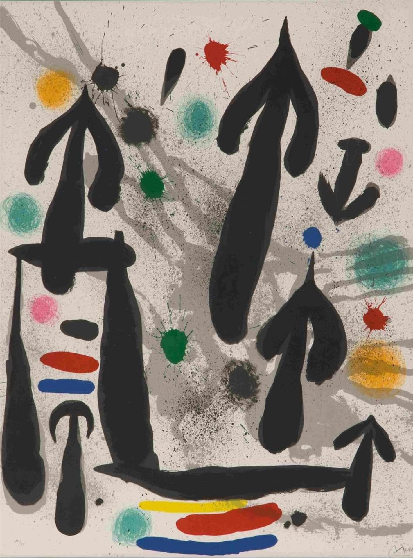 Joan Miró (1893-1983) - Plate IV from Les Perseides