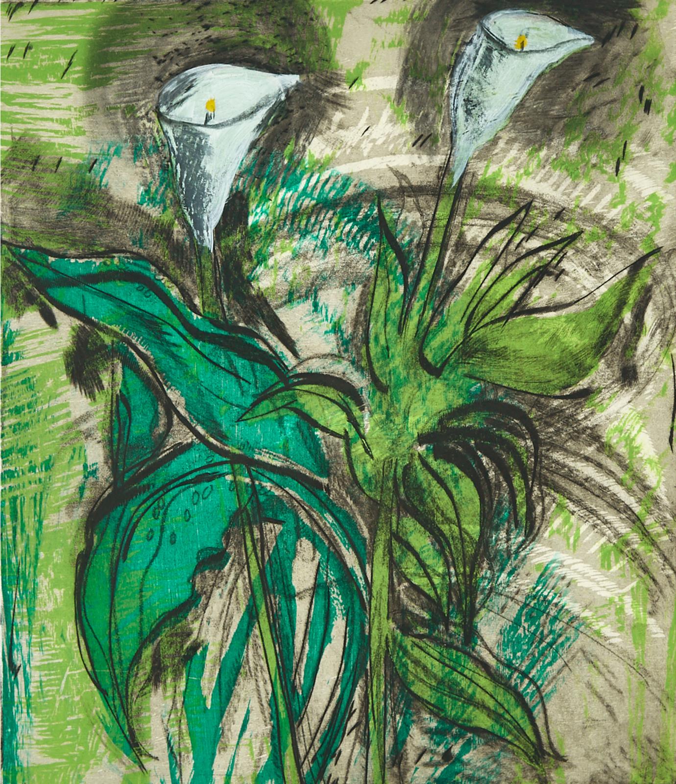 Jim Dine (1935) - Calla Lilies, Verona I, 1992