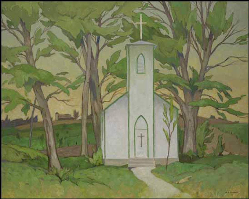 Alfred Joseph (A.J.) Casson (1898-1992) - Little Country Church
