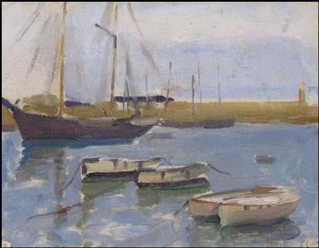 Helen Galloway McNicoll (1879-1915) - Boats in France