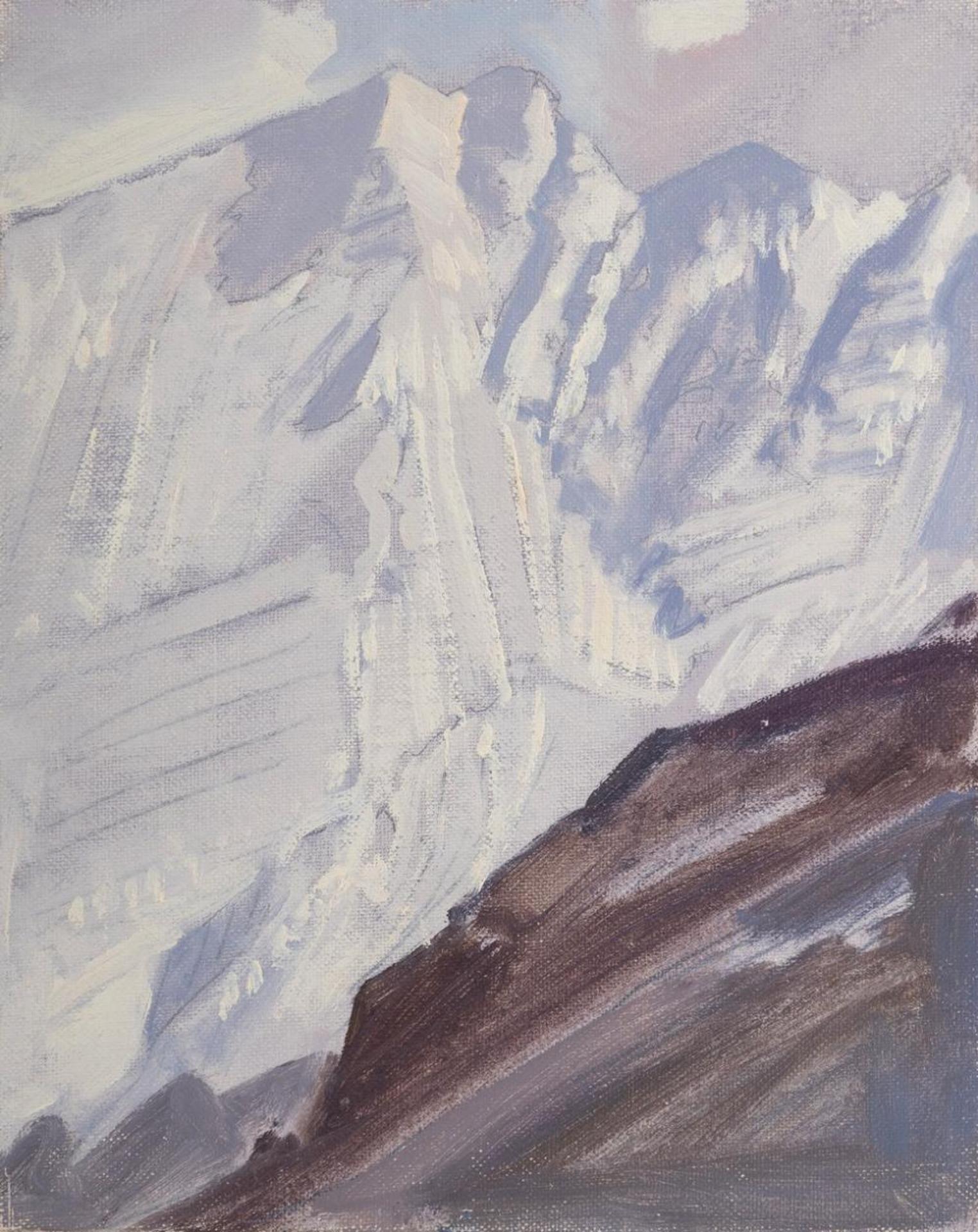 Peter Maxwell Ewart (1918-2001) - Up Near Mt. Robson (Study)