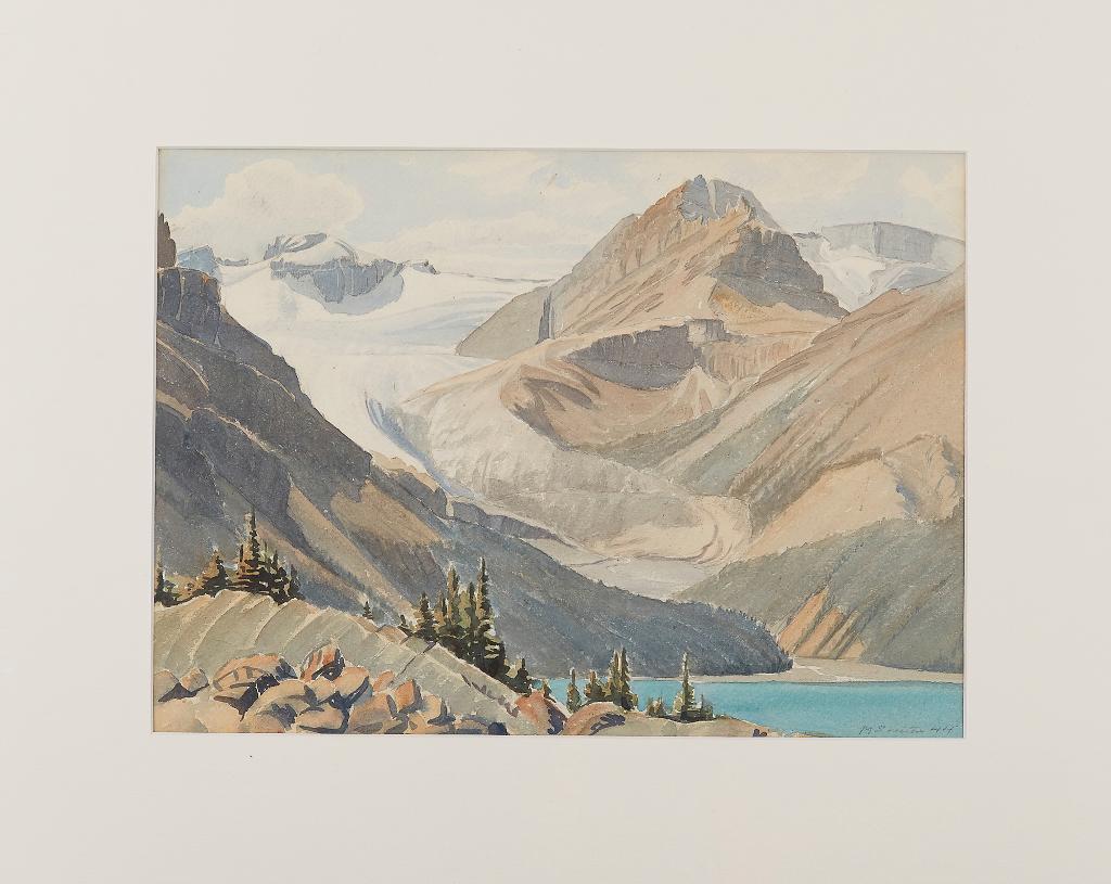 Margaret Dorothy Shelton (1915-1984) - Peyto Lake and Glacier