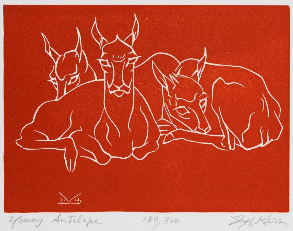 Illingworth Holey (Buck) Kerr (1905-1989) - Young Antelope