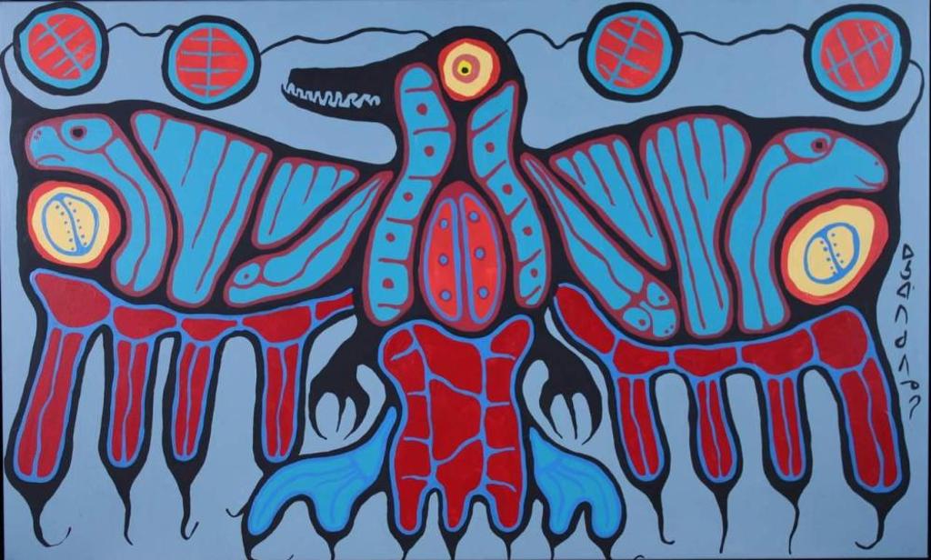 Norval H. Morrisseau (1931-2007) - I Saw the Earth