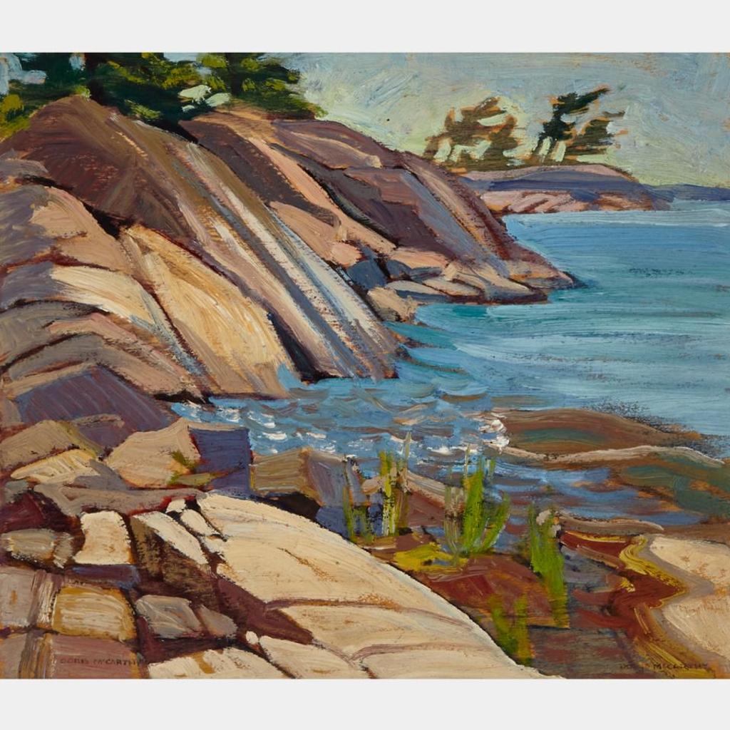 Doris Jean McCarthy (1910-2010) - Blueberry Island, Georgian Bay, 1939