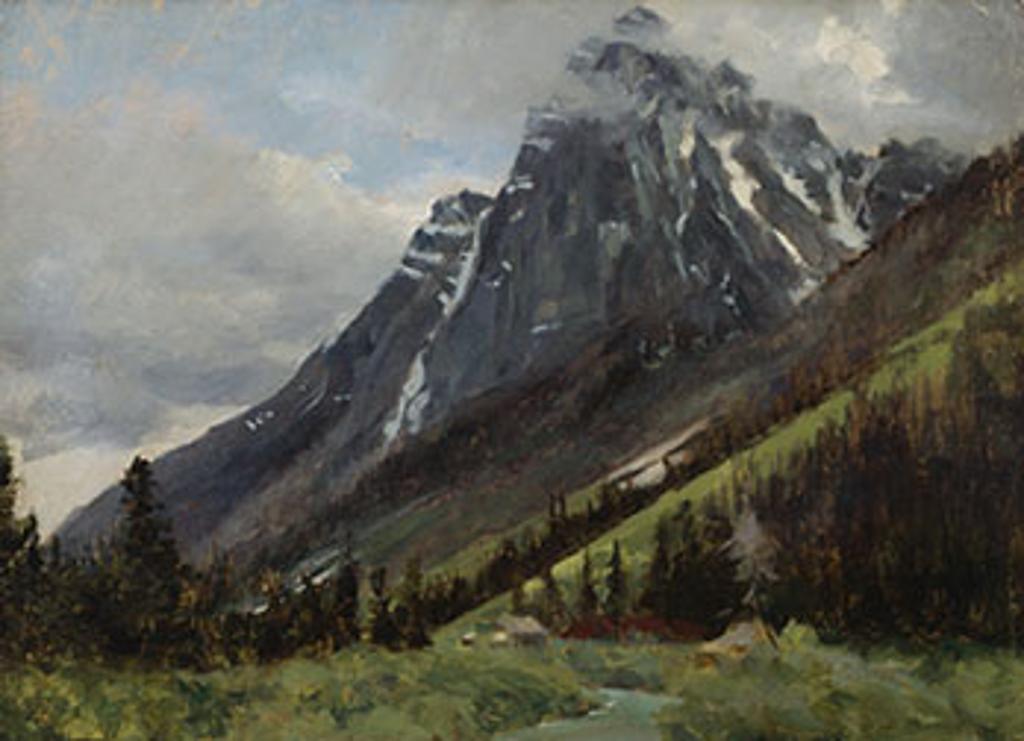 William Brymner (1855-1925) - Camp in the Rockies