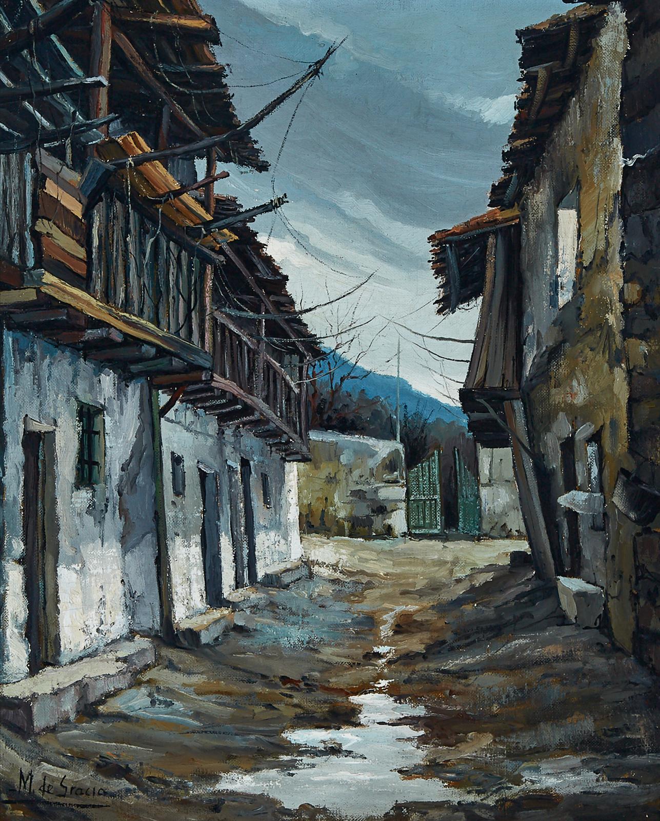 Manuel de Gracia (1937) - Village Lane