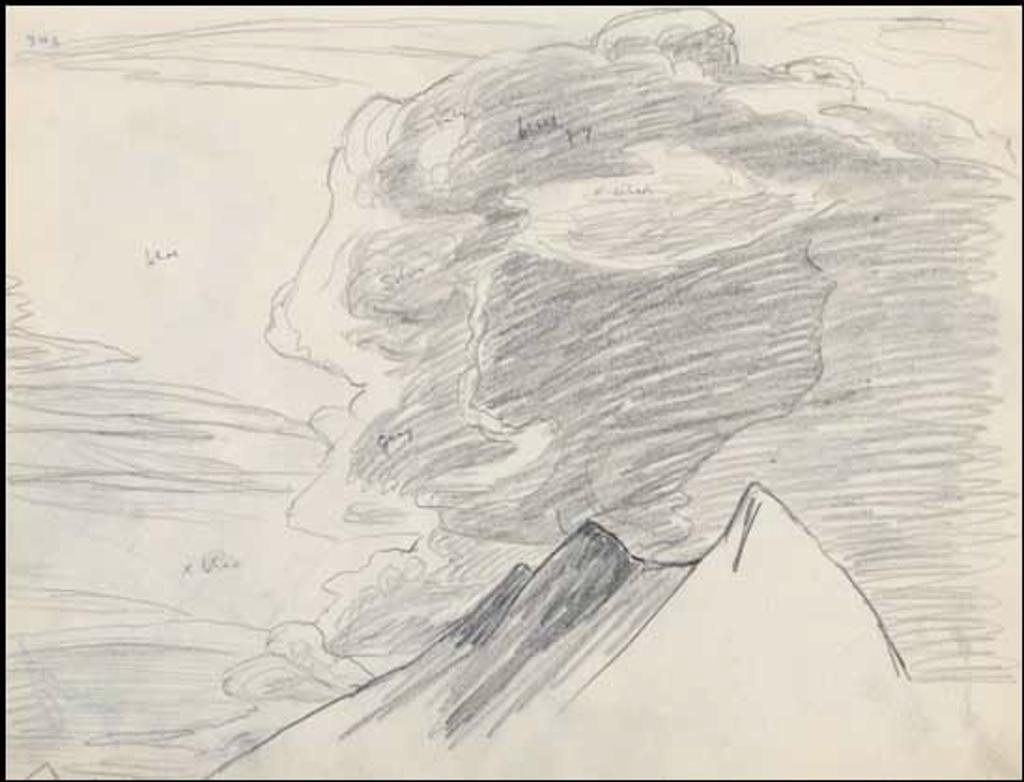 Lawren Stewart Harris (1885-1970) - Rocky Mountain Drawing 9 - 33