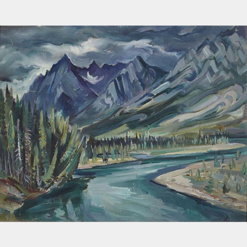 George Douglas Pepper (1903-1962) - The Bow Valley, Near Banff
