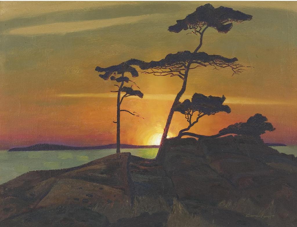 Charles Fraser Comfort (1900-1994) - August Sunrise, Georgian Bay