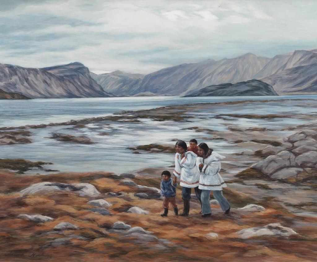 Anna T. Noeh (1926-2016) - Tide-Out In Pangnirtung