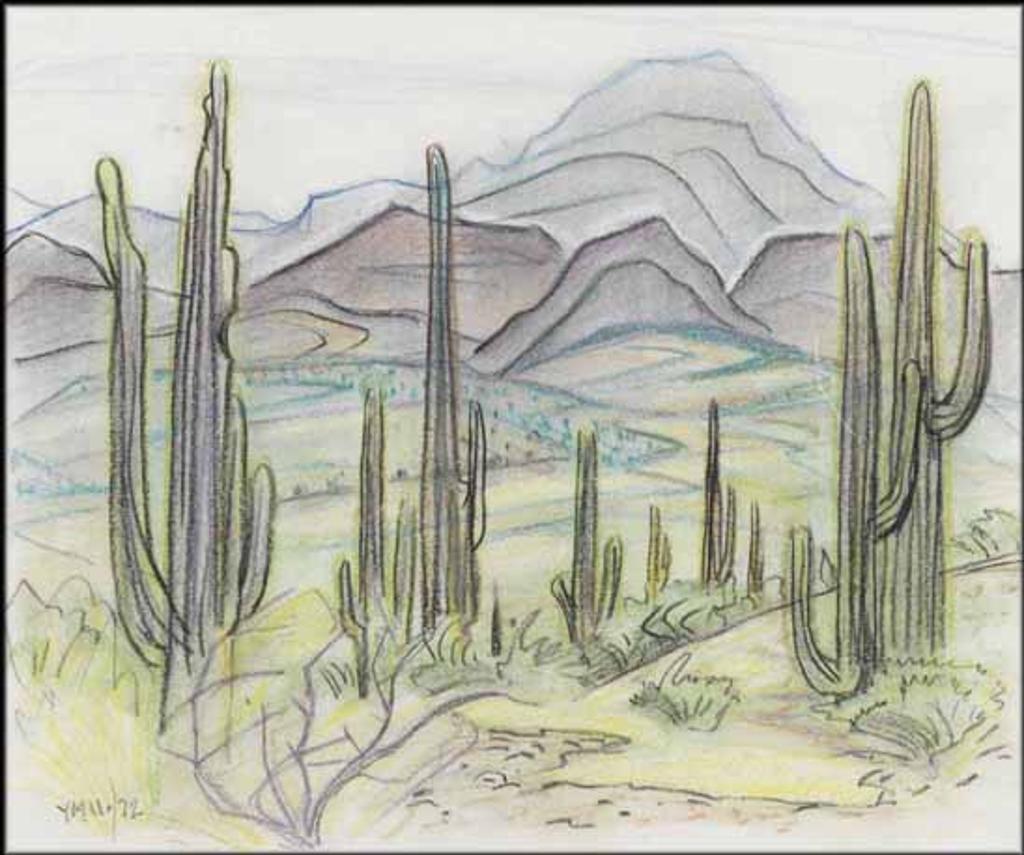 Muriel Yvonne Mckague Housser (1898-1996) - Desert Growth