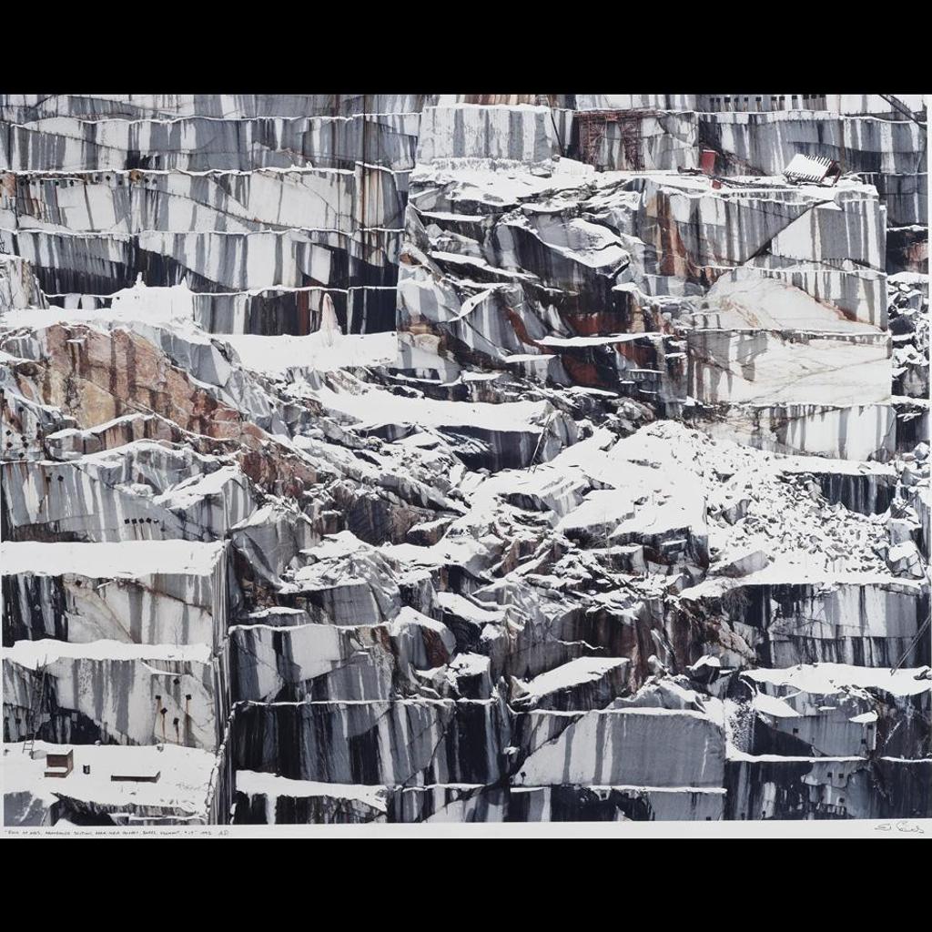 Edward Burtynsky (1955) - Rock Of Ages, Abandoned Section, Adam-Pirie Quarry, Barre, Vermont #17, 1992