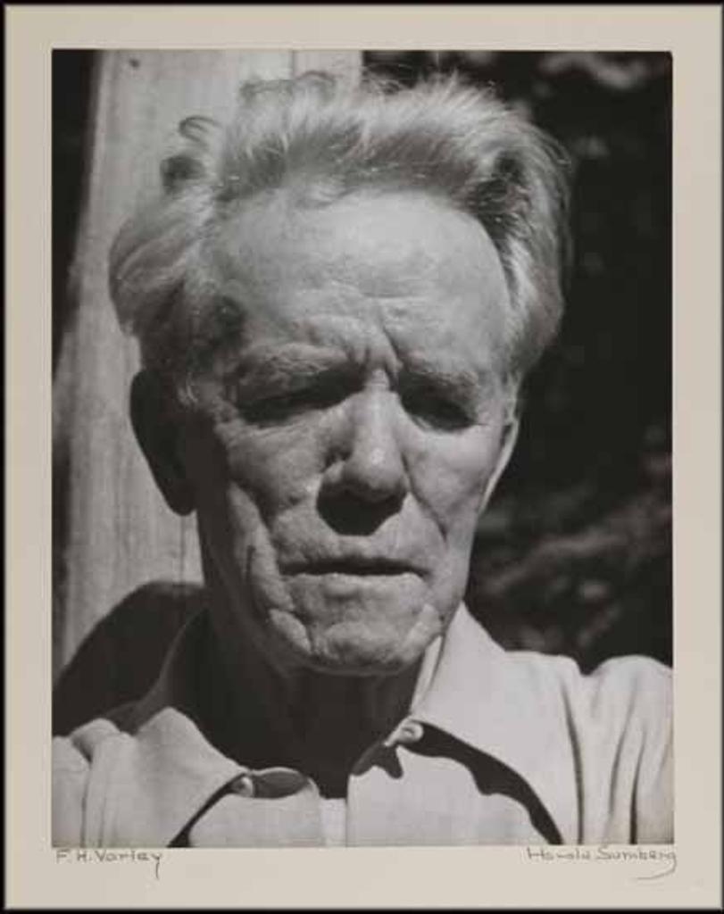 Harold Sumberg (1905-1994) - Two Photographs of F.H. Varley
