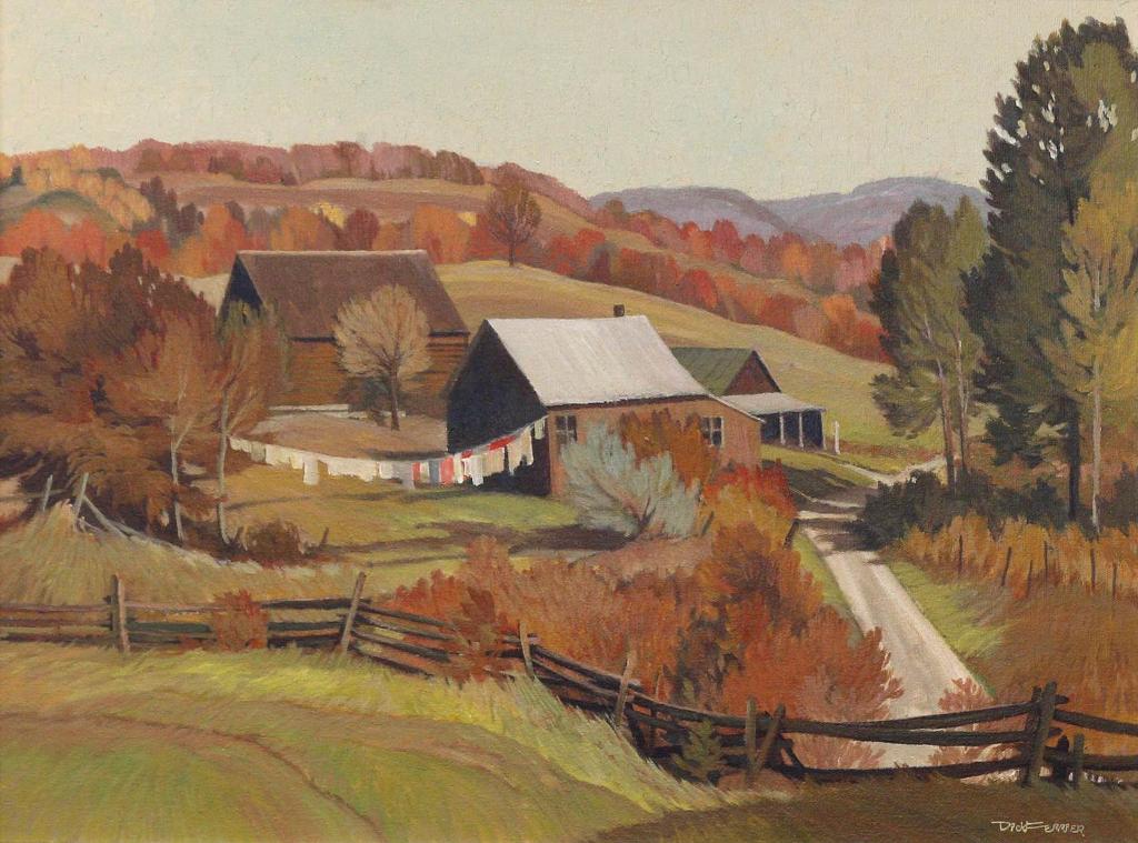 Richard (Dick) Ferrier (1929-2002) - Near Denbigh, Ontario