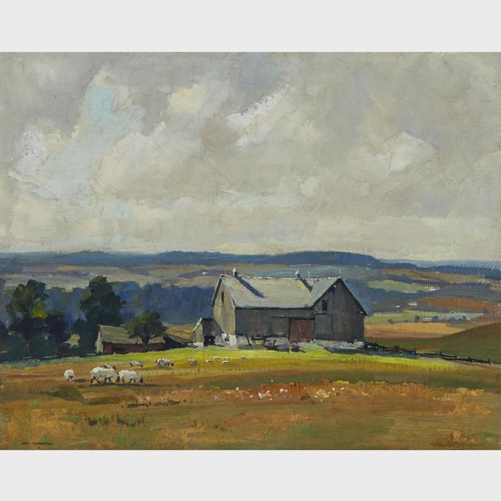 Thomas Keith (Tom) Roberts (1909-1998) - Landscape With Grazing Sheep