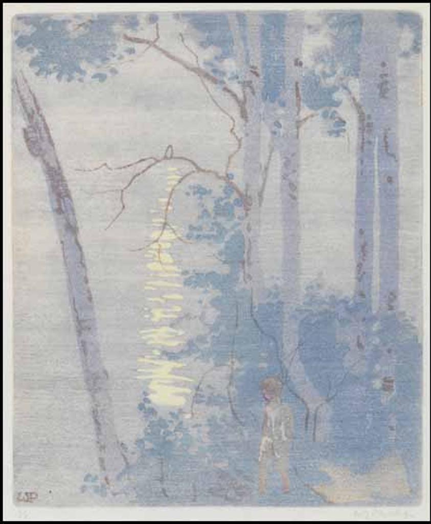 Walter Joseph (W.J.) Phillips (1884-1963) - Moonlight, Lake of the Woods