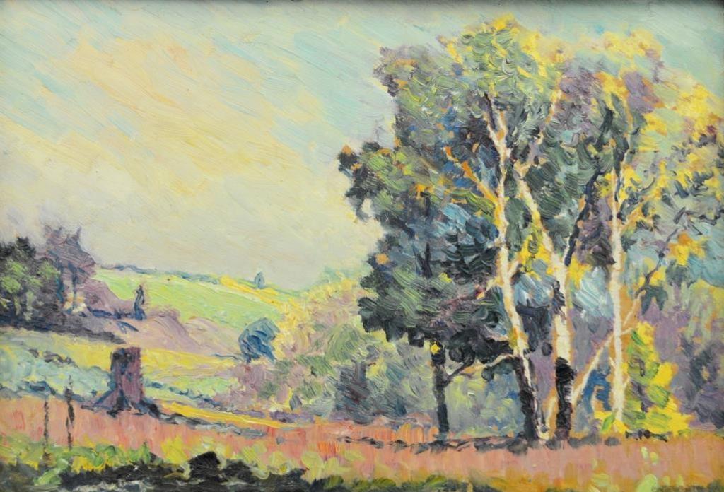 Owen B. Staples (1866-1949) - Summer Landscape