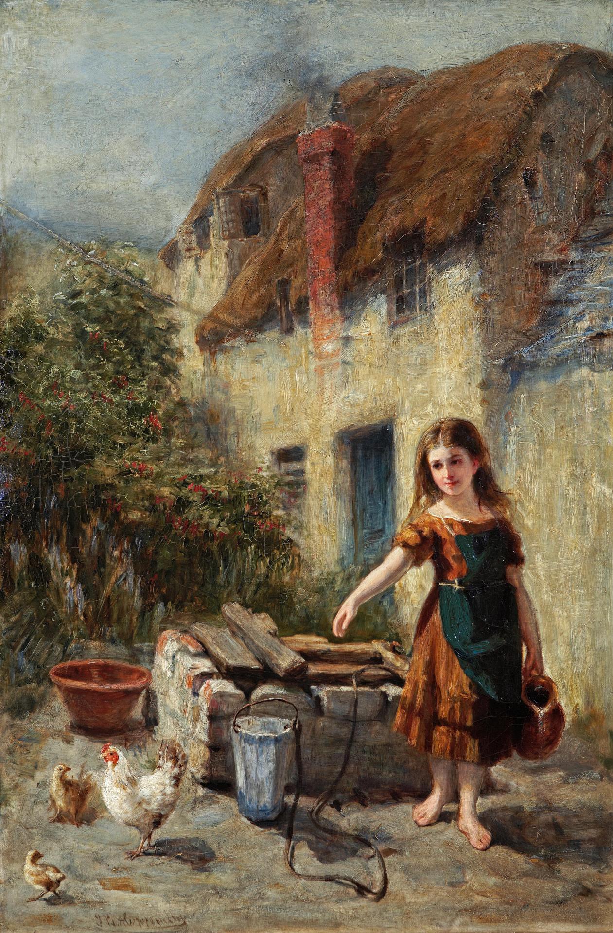 John Brown Abercromby (1843-1929) - The Village Maiden