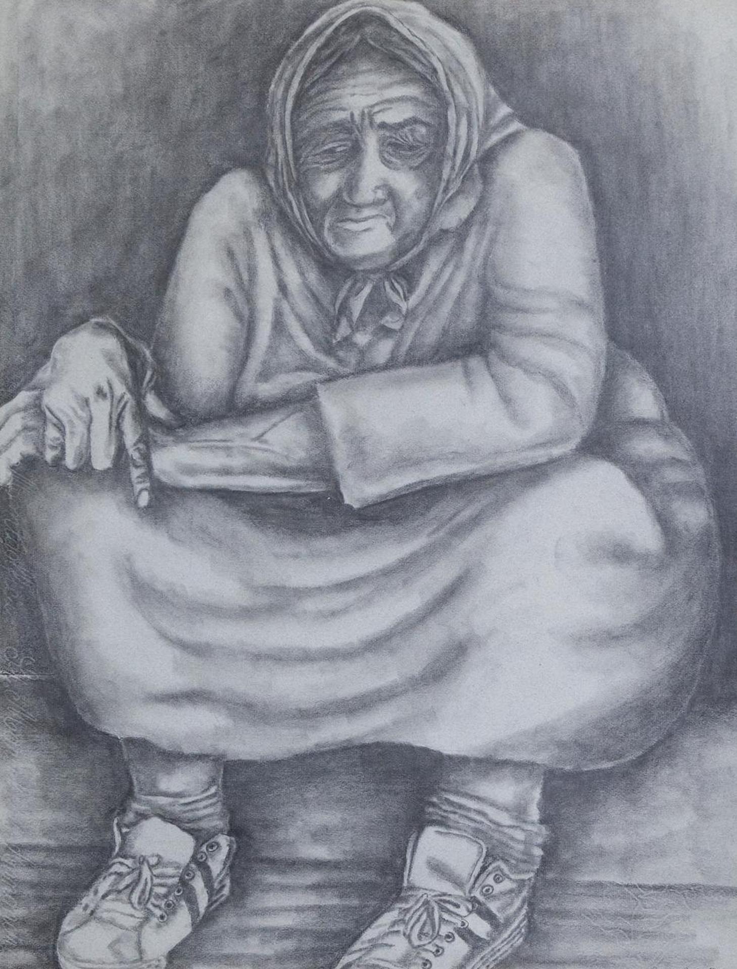 Debbie Potter - Untitled - Old Woman