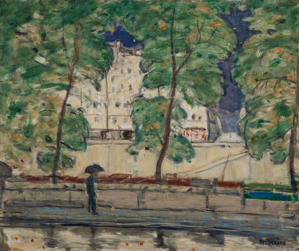 James Wilson Morrice (1865-1924) - Paris, View from Studio Window