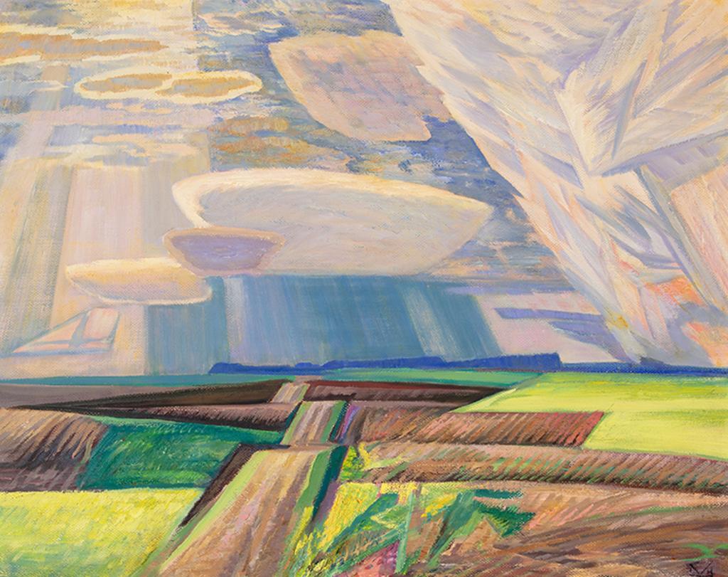 Illingworth Holey (Buck) Kerr (1905-1989) - Oblique Fields #1
