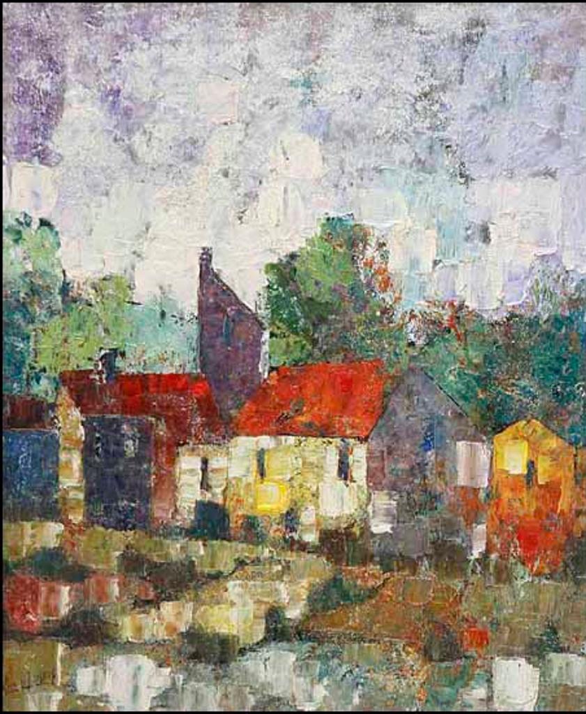 Jean Claude Mayodon (1938-1981) - Untitled - Abstracted Houses (01589/2013-2498)