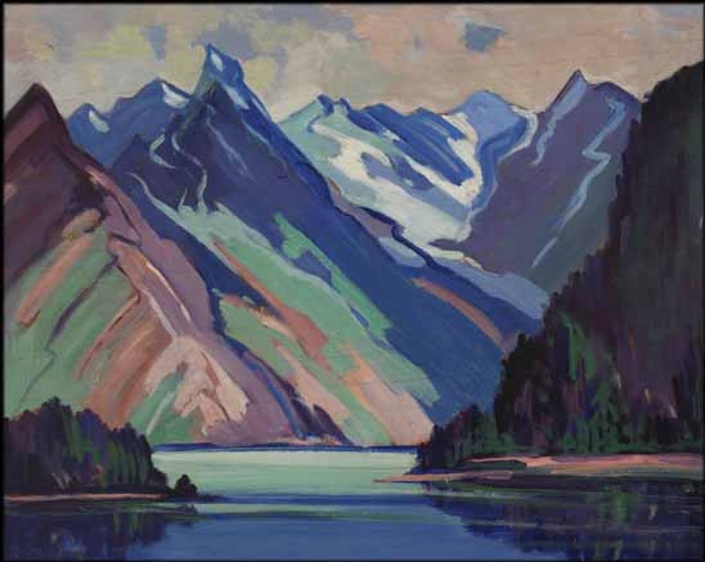 Mildred Valley Thornton (1890-1967) - Mountain Landscape