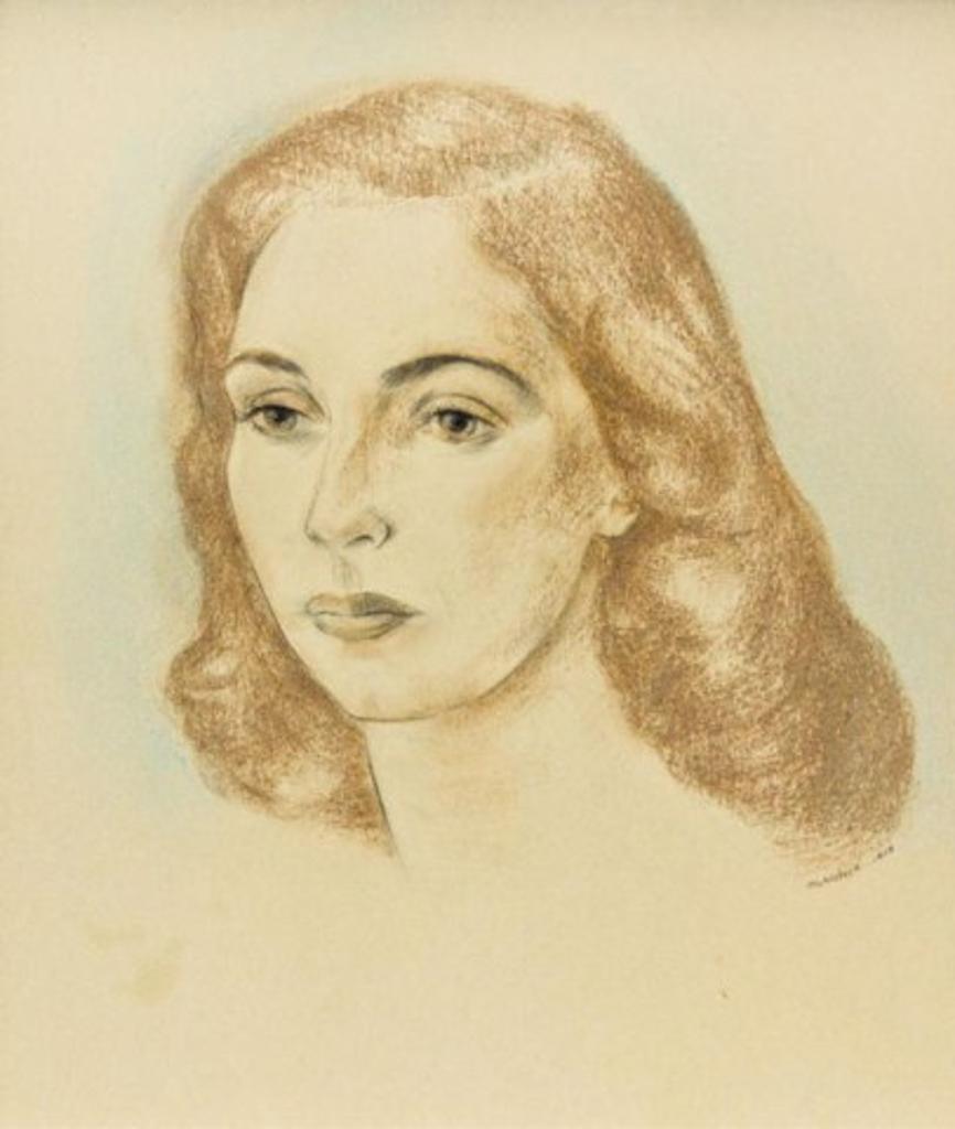 Louis Muhlstock (1904-2001) - Portrait of a Lady