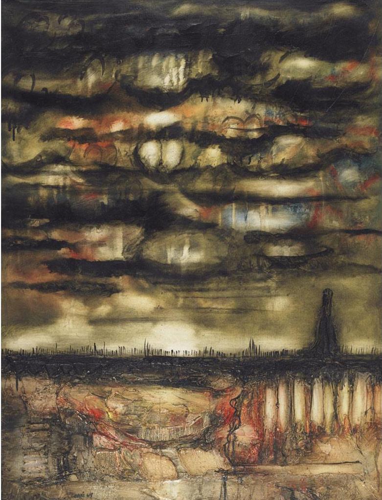 Yehouda Leon Chaki (1938-2023) - Abstract Landscape
