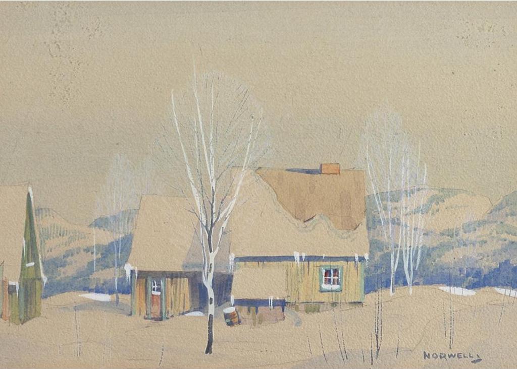 Graham Norble Norwell (1901-1967) - Cottage In Winter