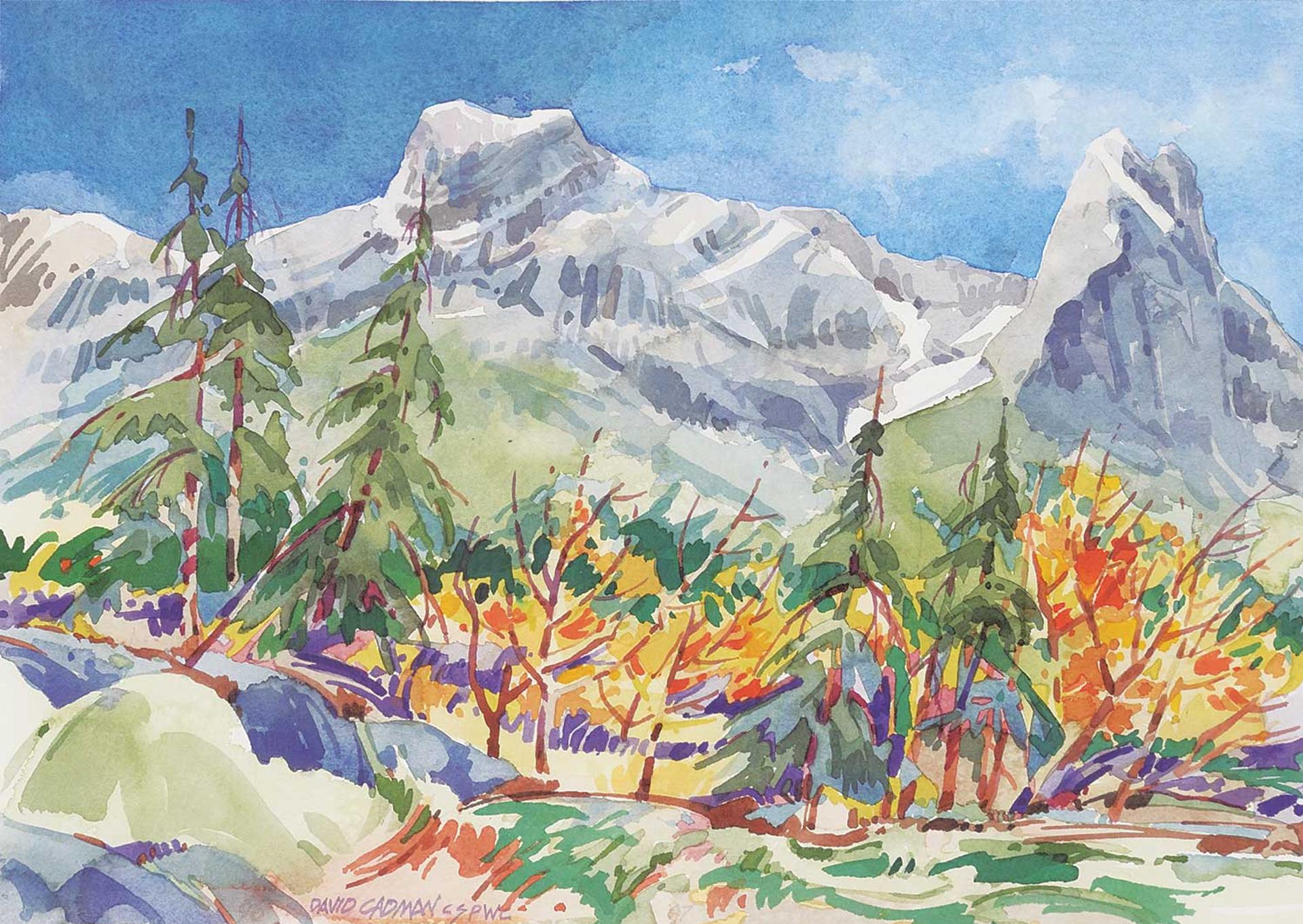David Cadman (1946) - Mt. Lougheed, Bow Valley