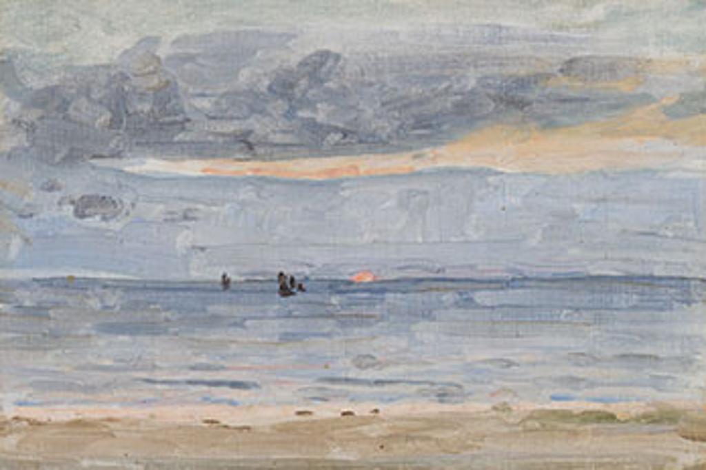 James Wilson Morrice (1865-1924) - Coucher de soleil, Manche (Channel Coast)