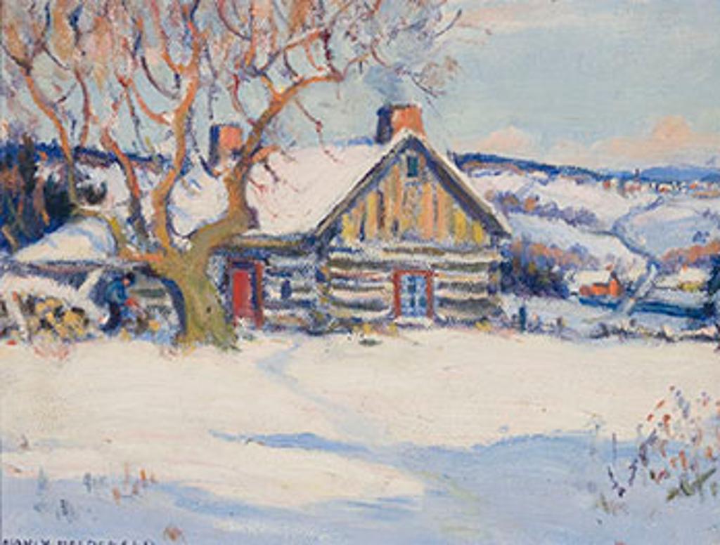 Manly Edward MacDonald (1889-1971) - Cabin in Winter