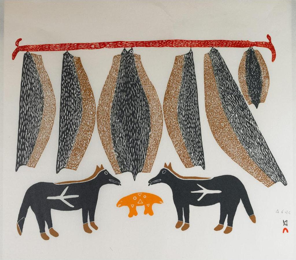 Ikayukta Tunnillie (1911-1980) - Sled Dogs And Sealskins