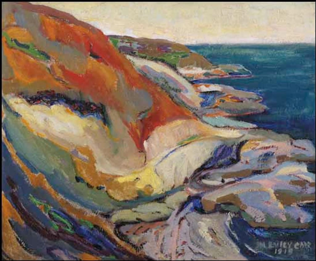Emily Carr (1871-1945) - Along the Cliff, Beacon Hill, Victoria