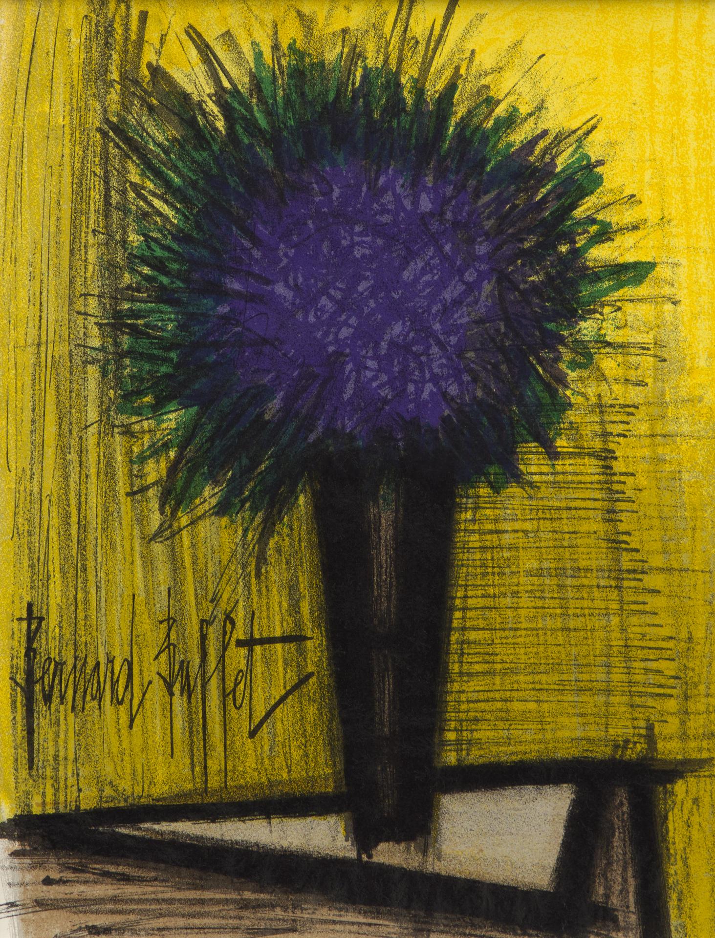 Bernard Buffet (1928-1999) - Le bouquet violet, 1967