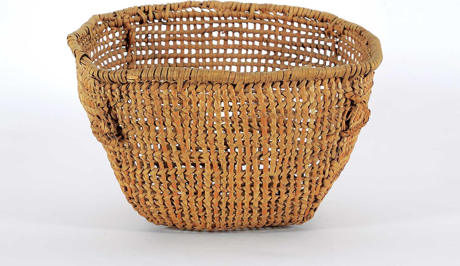 Northwest Coast First Nations School - Kwakiutl Open Weave Basket