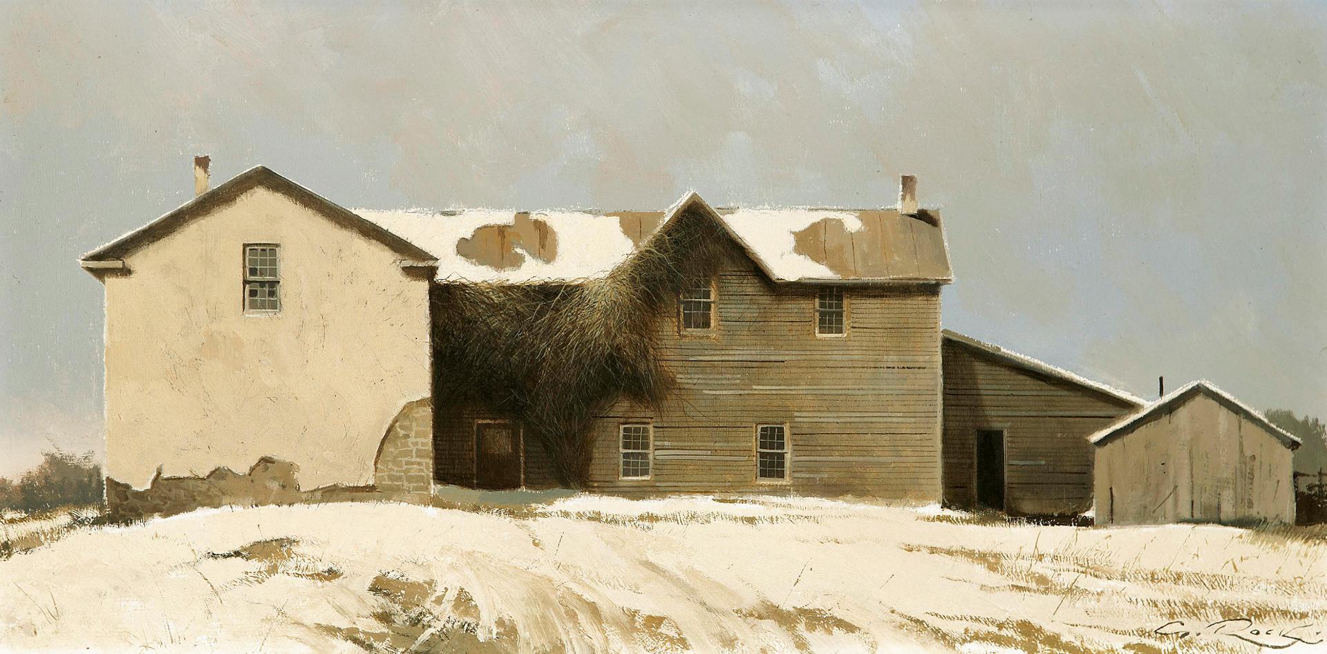 Geoffrey Allan Rock (1923-2000) - Farm near Spencerville, Ontario