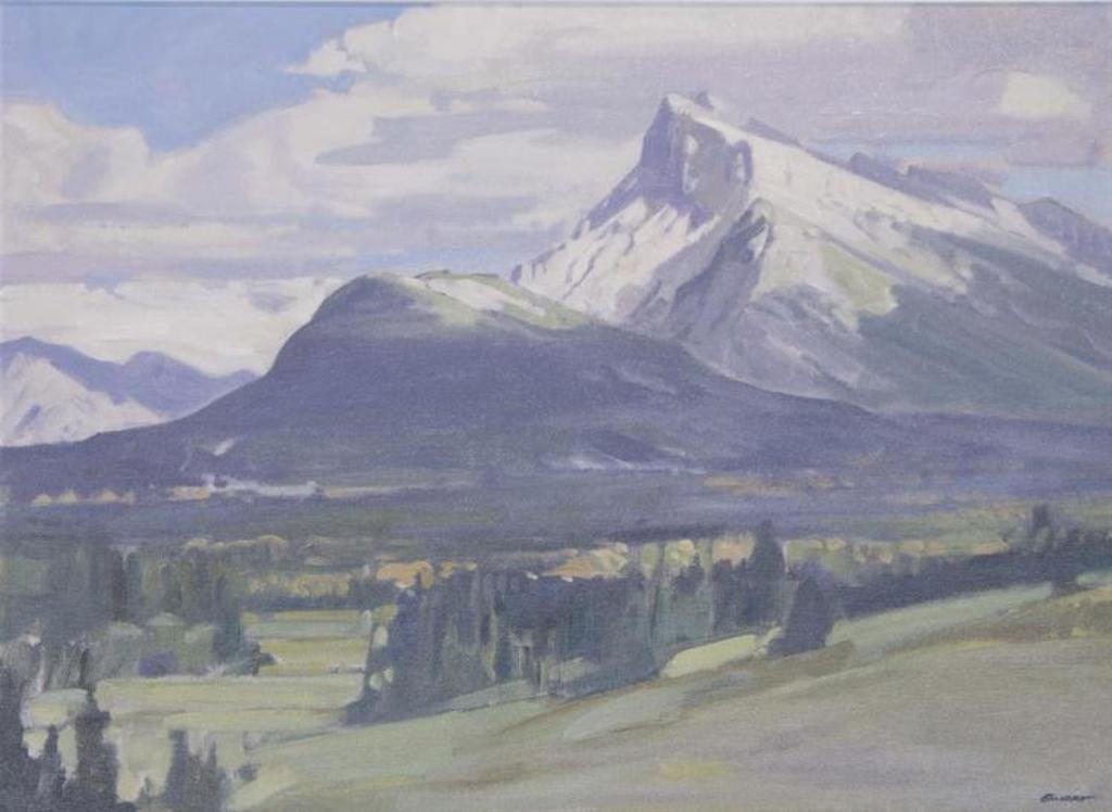 Peter Maxwell Ewart (1918-2001) - Mt. Rundle