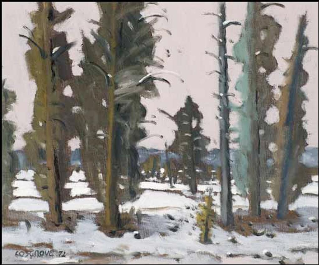 Stanley Morel Cosgrove (1911-2002) - Arbres en hiver, Hudson Heights
