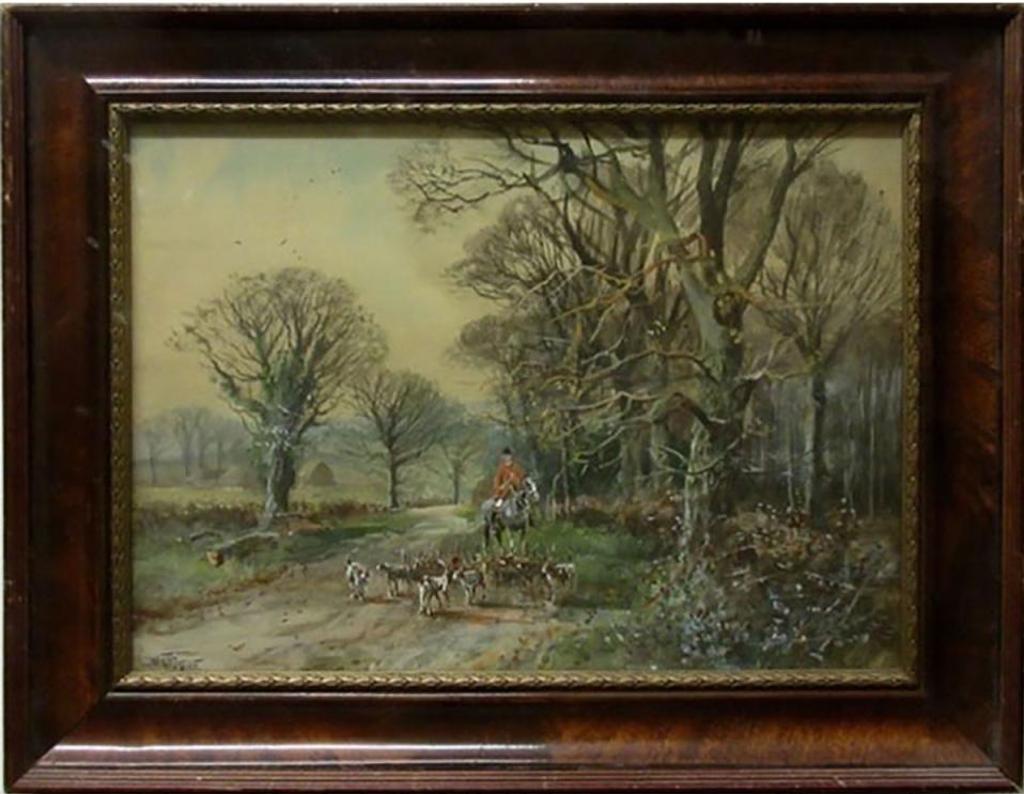 Henry Charles Fox (1860-1925) - Off To The Hunt