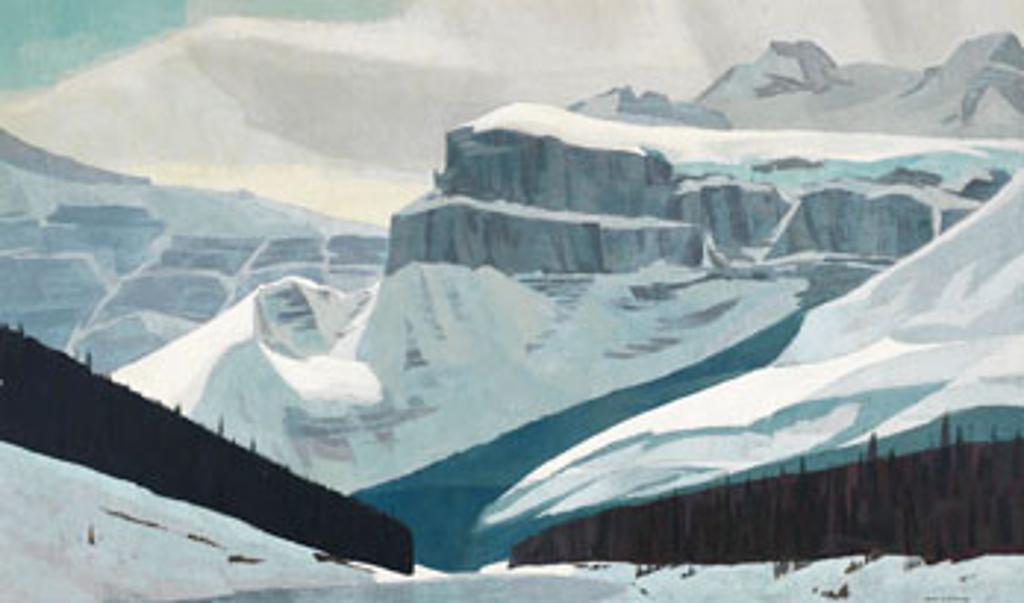 Alan Caswell Collier (1911-1990) - Mt. Chephren, Banff