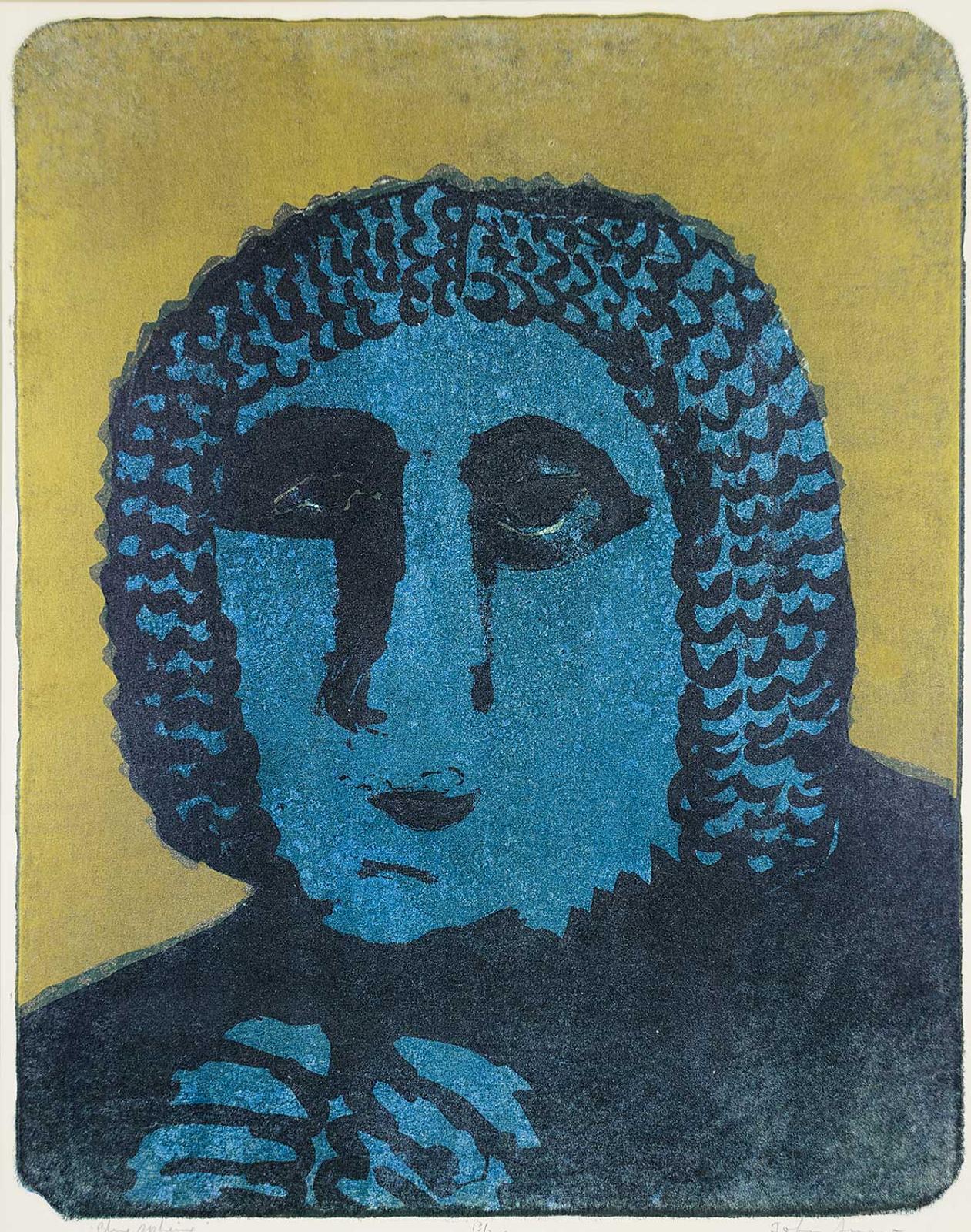 John Harold Thomas Snow (1911-2004) - Blue Sphinx  #13/24