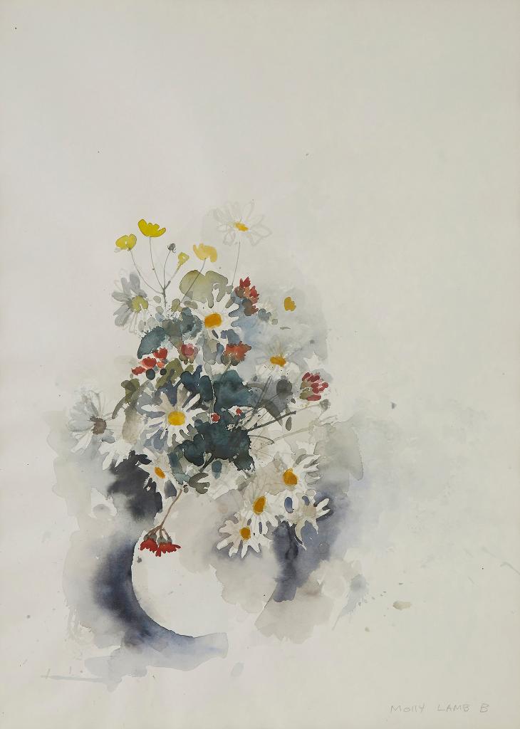 Molly Joan Lamb Bobak (1922-2014) - Wild Flowers