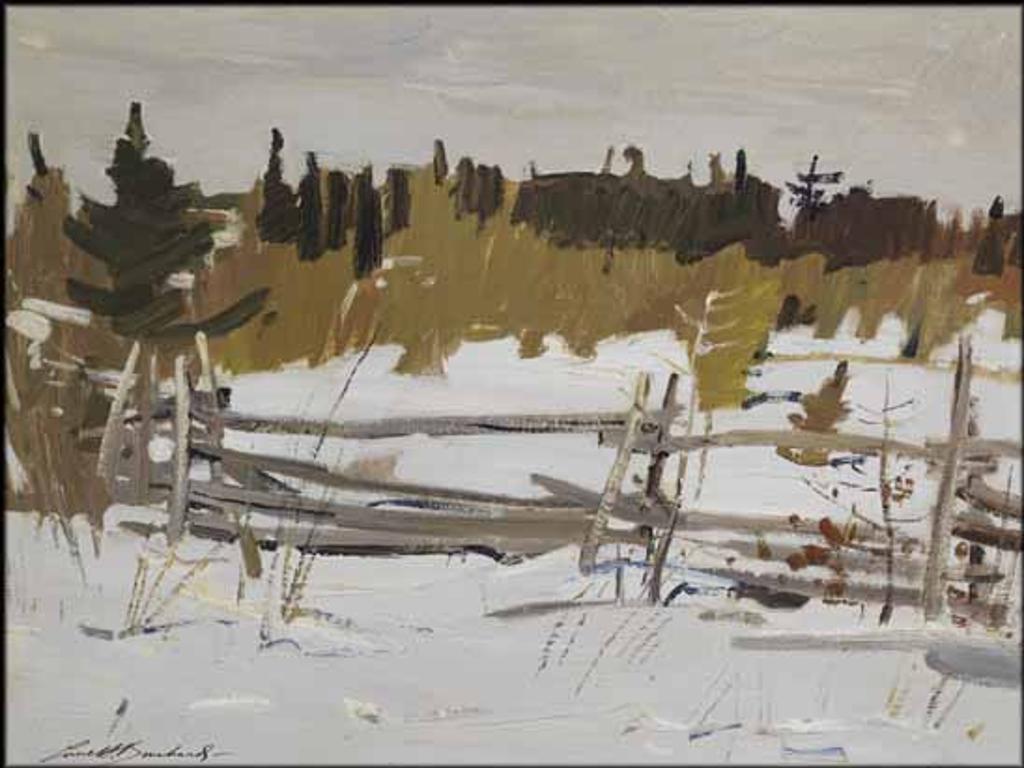 Lorne Holland George Bouchard (1913-1978) - Old Rail Fence (Huntingdon, PQ)