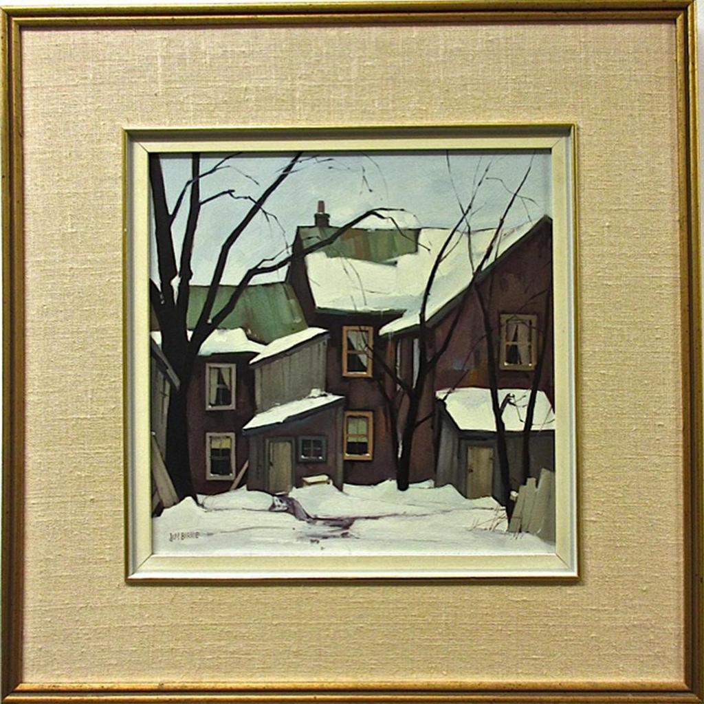 James (1897-1960) - Rear View, Baldwin St., Toronto